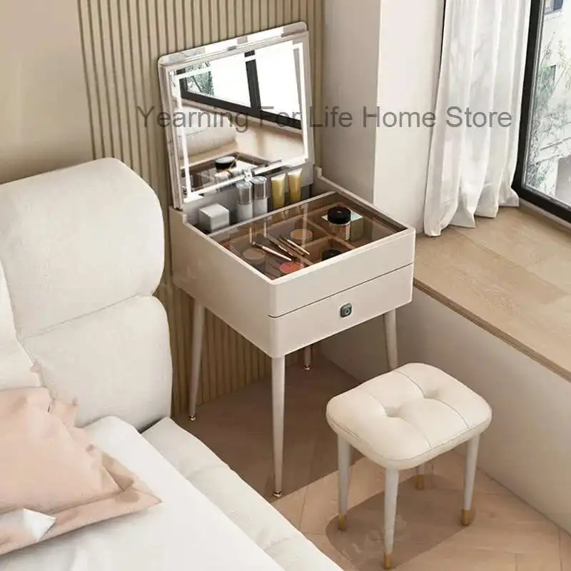 Small Drawers Dressing Table Bedroom Makeup Stool Luxury Vanity Table Corner System Cheap Penteadeira Lounge Suite Furniture
Small Drawers Dressing Table Bedroom Makeup Stool Luxury Vanity Table Corner System Cheap Penteadeira Lounge Suite Furniture
