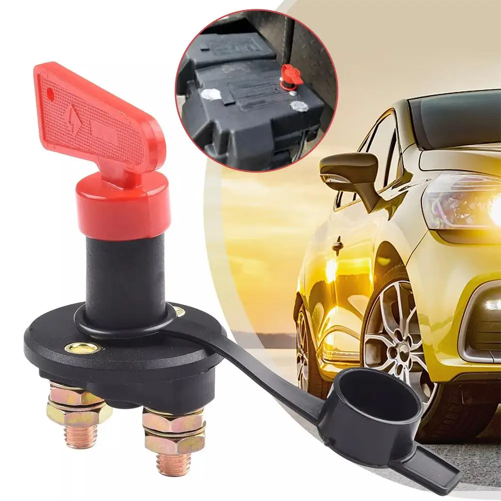 Battery Power Disconnect Switch Dc12/24v Vehicle Auto Truck Switch Off Disconnect Battery Cut Boat Car Accessories Isolator W0i9
Battery Power Disconnect Switch Dc12/24v Vehicle Auto Truck Switch Off Disconnect Battery Cut Boat Car Accessories Isolator W0i9