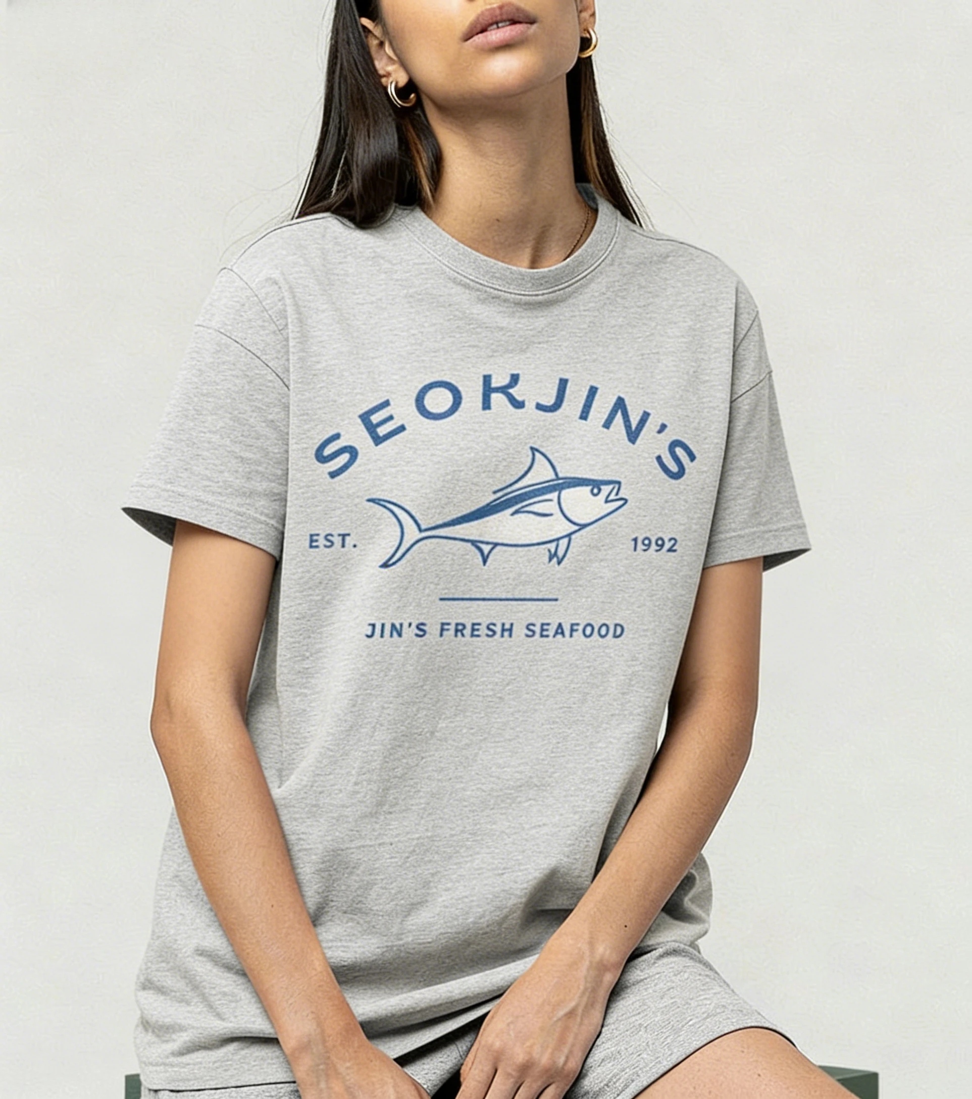 Super Tuna Jin Est 1992 Happy Shirt Kpop Group Merch, Army Shirt Merch Solo Album, Gift for Army, Kpop Gift for Her
Super Tuna Jin Est 1992 Happy Shirt Kpop Group Merch, Army Shirt Merch Solo Album, Gift for Army, Kpop Gift for Her