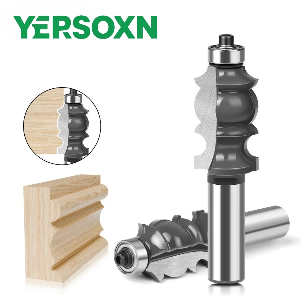1PC 12mm 1/2" Shank Architectural Molding Line Router Bit Trimming Wood Milling Cutter for Woodwork Cutter Woodworking Tools
1PC 12mm 1/2" Shank Architectural Molding Line Router Bit Trimming Wood Milling Cutter for Woodwork Cutter Woodworking Tools