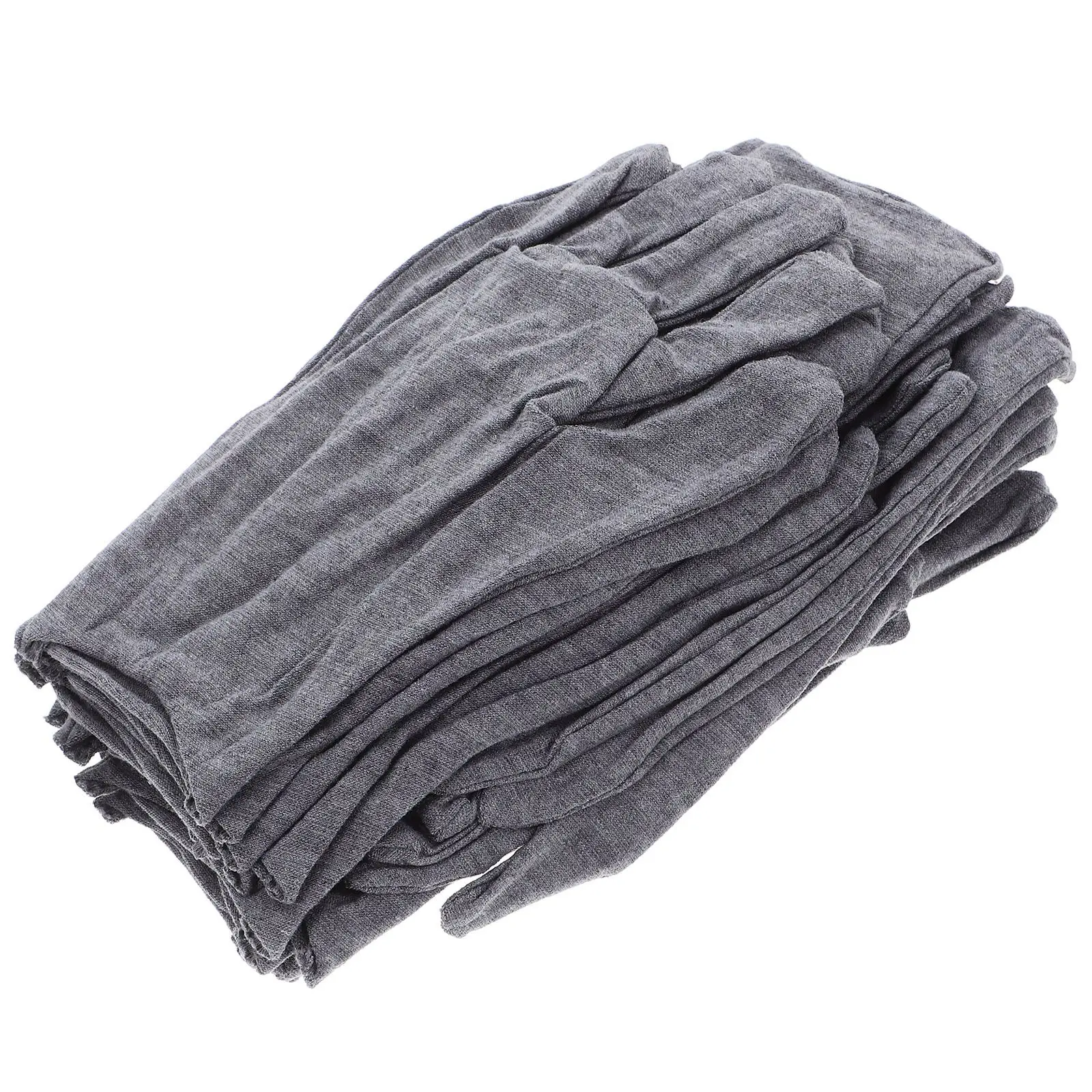 12 Pcs Gray Cotton Gloves Soft Breathable Antislip Traffic Control Labor Protection Winter Fishing Construction Driving
12 Pcs Gray Cotton Gloves Soft Breathable Antislip Traffic Control Labor Protection Winter Fishing Construction Driving