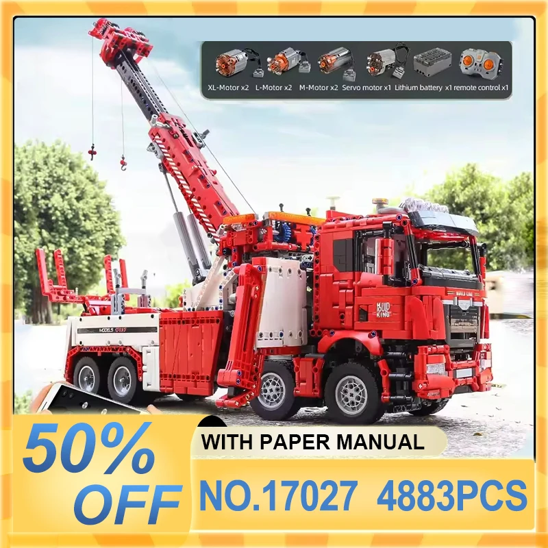 Mold King 17027 17028, строительный блок для технического грузовика, моторизованный пожарно-спасательный автомобиль в сборе, кирпич, развивающие игрушки, детский рождественский подарок
Mold King 17027 17028, строительный блок для технического грузовика, моторизованный пожарно-спасательный автомобиль в сборе, кирпич, развивающие игрушки, детский рождественский подарок