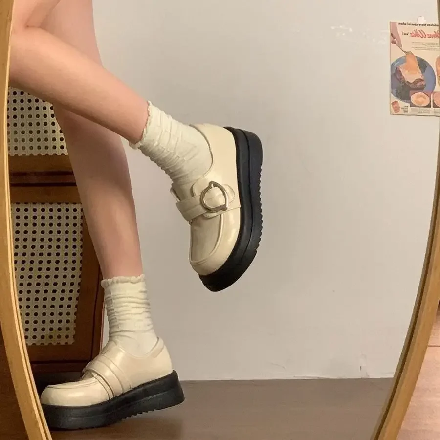 With Medium Heels Platform Ladies Pumps Round Toe Women's Shoes Loafers Slip on Korean Style Y2k Lastest Wholesale Sale Discount
With Medium Heels Platform Ladies Pumps Round Toe Women's Shoes Loafers Slip on Korean Style Y2k Lastest Wholesale Sale Discount