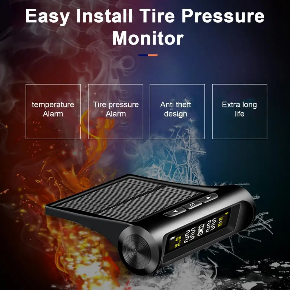 Tire Pressure Sensor Solar Usb Tire Pressure Monitor Set with Sensors for Universal Compatibility Easy Installation Wide Range
Tire Pressure Sensor Solar Usb Tire Pressure Monitor Set with Sensors for Universal Compatibility Easy Installation Wide Range