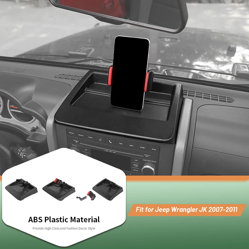 Car Phone Holder Mount For Jeep Wrangler JK 2007 2008 2009 2010 2011 Black Interior Accessories
Car Phone Holder Mount For Jeep Wrangler JK 2007 2008 2009 2010 2011 Black Interior Accessories