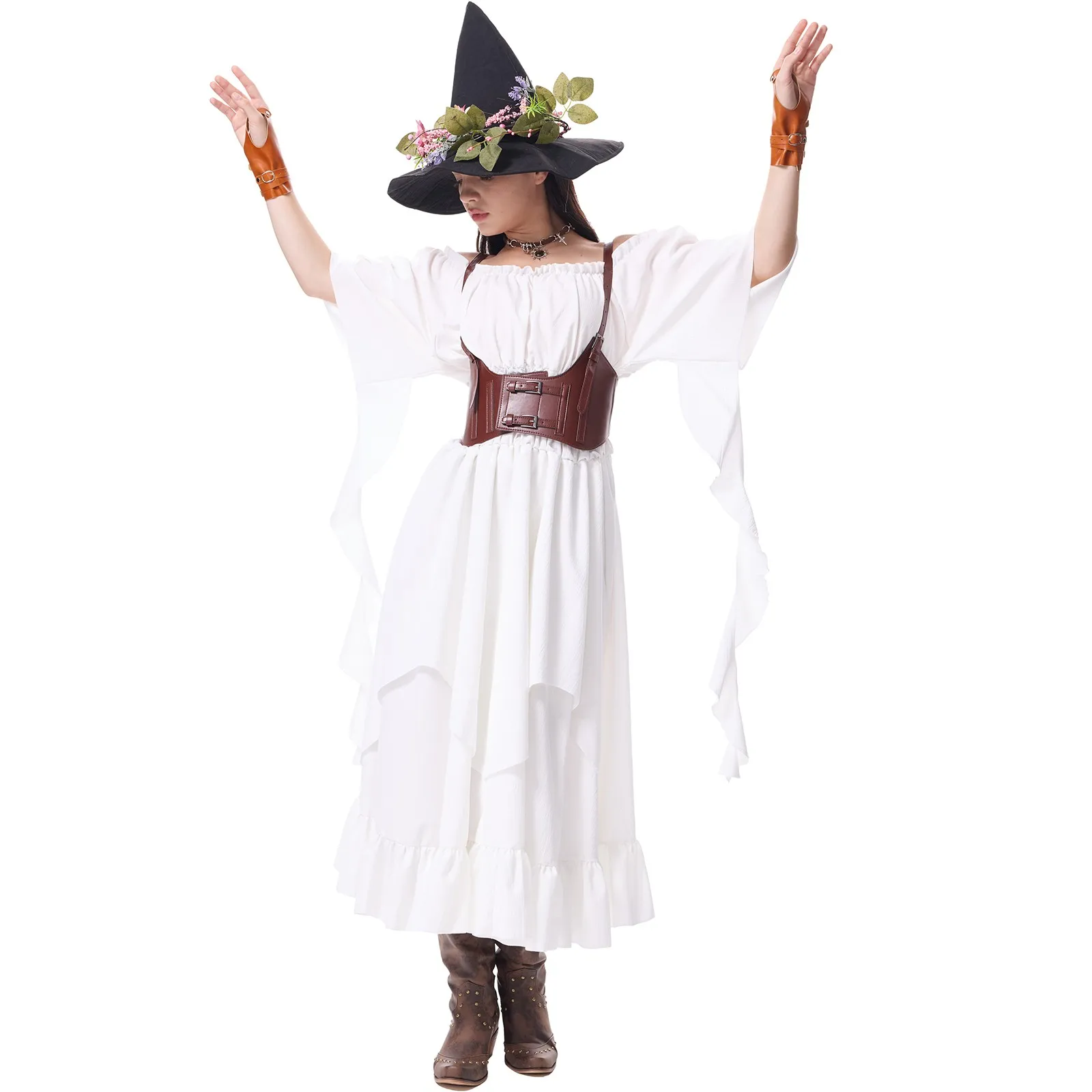 Gothic Clothes Elegant Party Korean Harajuku Dress Gothic Style Versatile Woman Clothing Halloween Vestidos Para Mujer
Gothic Clothes Elegant Party Korean Harajuku Dress Gothic Style Versatile Woman Clothing Halloween Vestidos Para Mujer