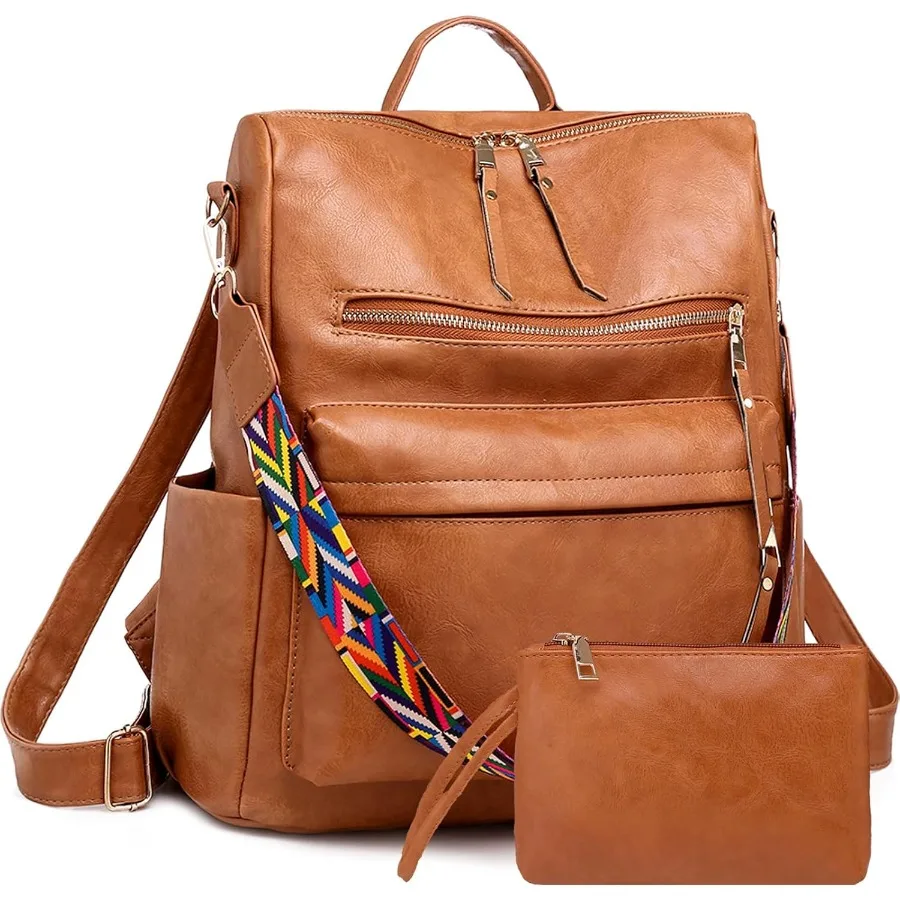 Women's Fashion Backpack Purse for Women Leather Multipurpose Design Ladies Shoulder Bag Travel bag Satchel Handbags
Women's Fashion Backpack Purse for Women Leather Multipurpose Design Ladies Shoulder Bag Travel bag Satchel Handbags