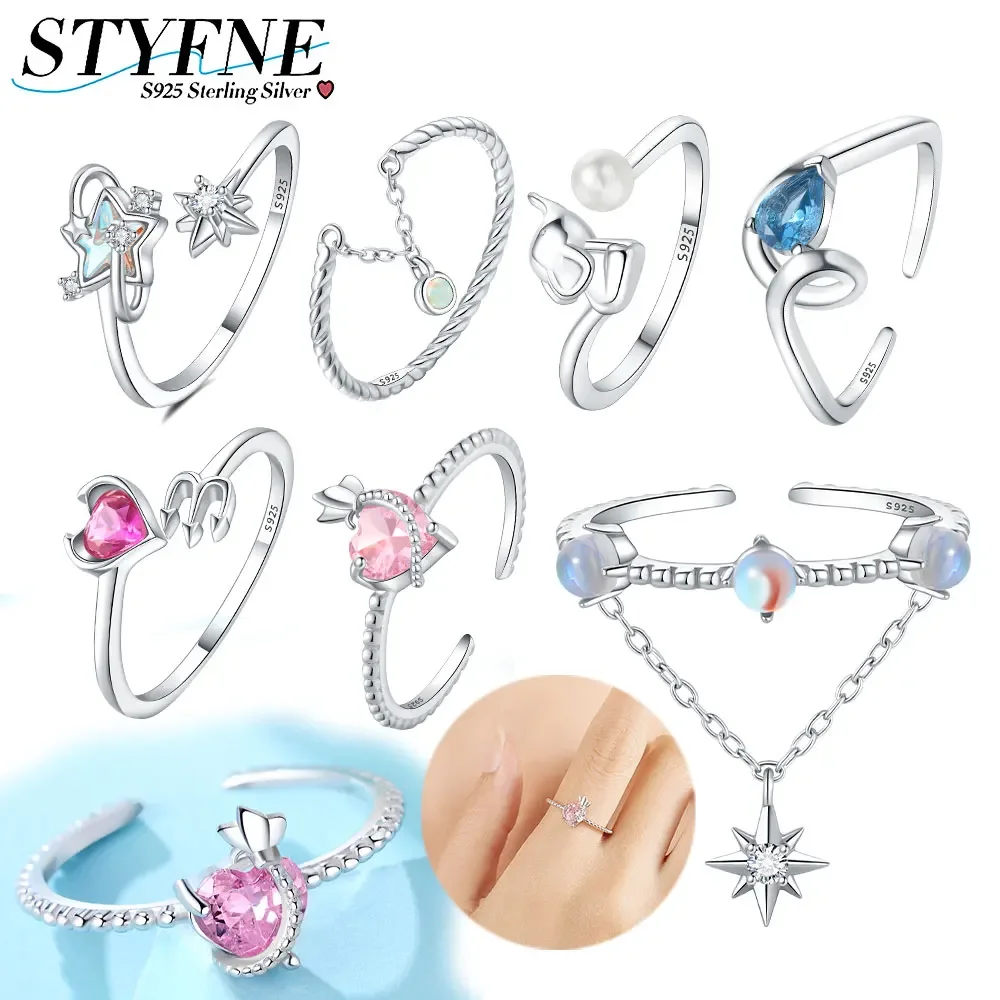 Pink Zirconium Butterfly Curve Colorful Little Devil 925 Sterling Silver Original Open Ring for Women High Jewelry Wedding Gift
Pink Zirconium Butterfly Curve Colorful Little Devil 925 Sterling Silver Original Open Ring for Women High Jewelry Wedding Gift