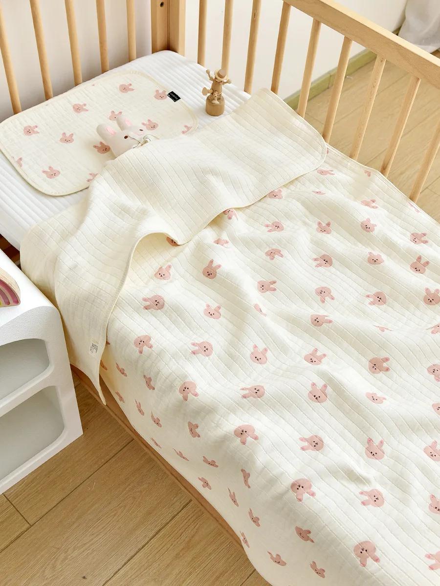 Baby Blanket Newborn Cotton Quilted Blanket Baby Summer Cartoon Printed Quilt Kindergarten Blanket CJ259
Baby Blanket Newborn Cotton Quilted Blanket Baby Summer Cartoon Printed Quilt Kindergarten Blanket CJ259