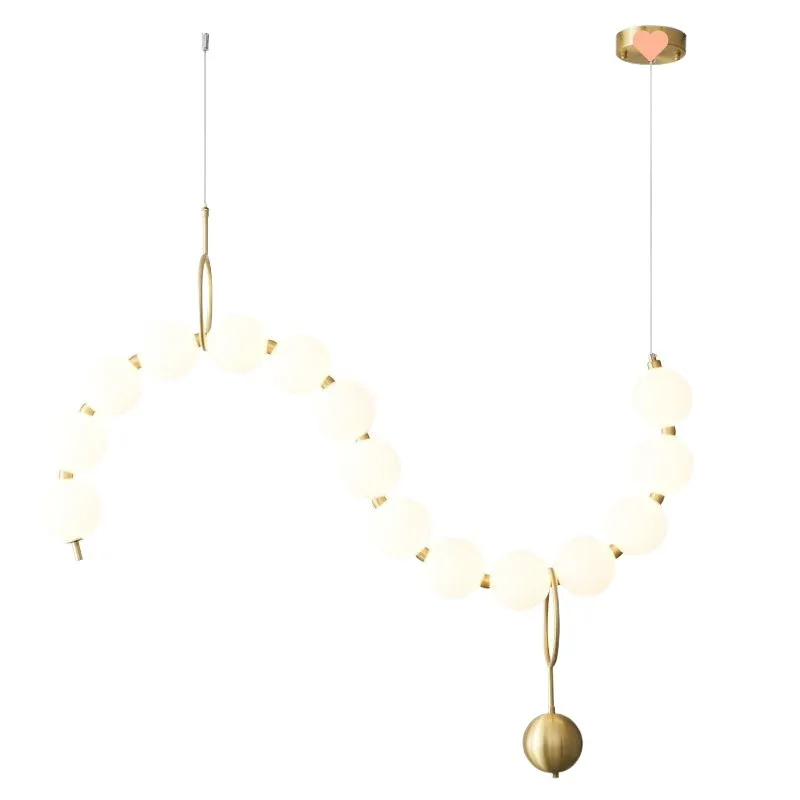 Creative chandelier light luxury modern living room dining room bar all copper planet light
Creative chandelier light luxury modern living room dining room bar all copper planet light