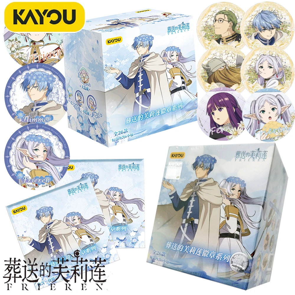 KAYOU Original Frieren: Beyond Journey's End Holiday Collection Badge Toys Family Party Encouragement Children's Surprise Gifts
KAYOU Original Frieren: Beyond Journey's End Holiday Collection Badge Toys Family Party Encouragement Children's Surprise Gifts