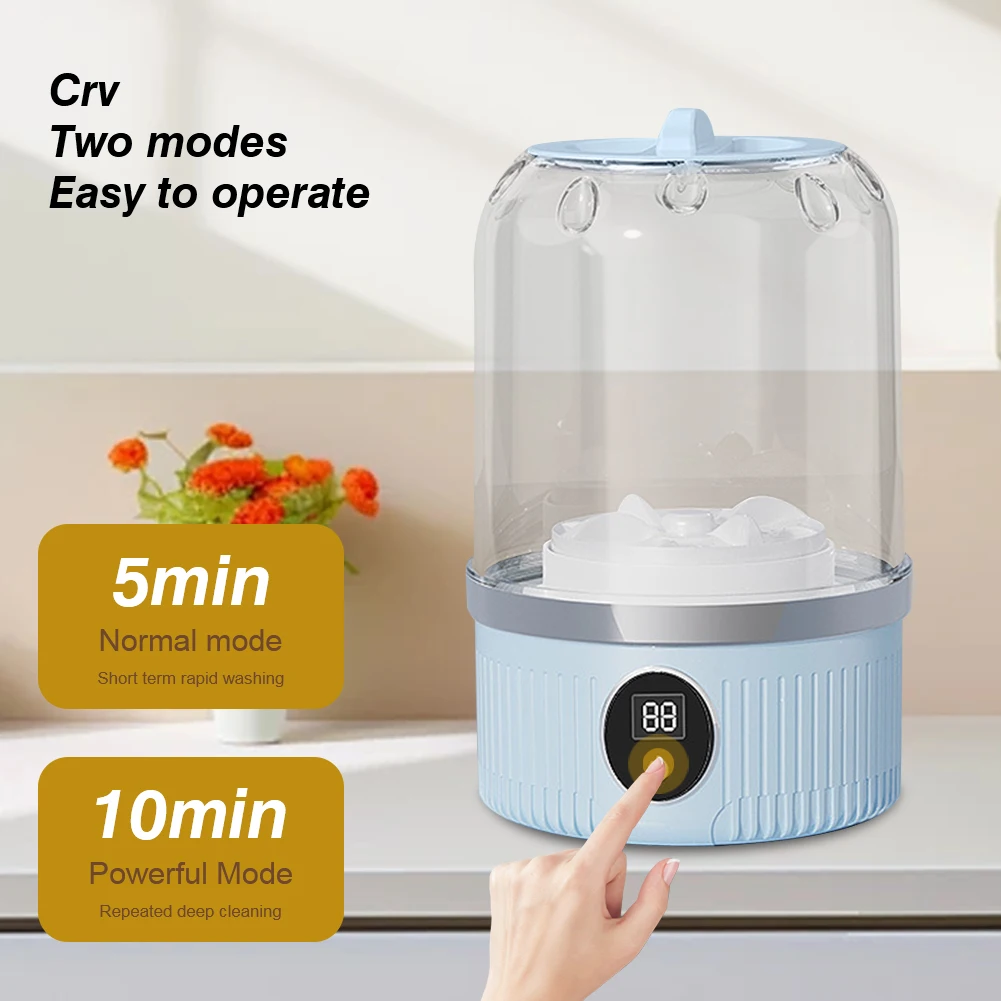 Wireless Washing Machine Portable Travel Underwear And Socks Laundry Bucket Rechargeable Automatic Laundry Cup for Home Travel
Wireless Washing Machine Portable Travel Underwear And Socks Laundry Bucket Rechargeable Automatic Laundry Cup for Home Travel