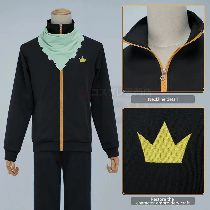Noragami Anime Yato Cosplay Costume Embroidery Tracksuit Pants Scarf Daily Wearing Halloween Christmas Giftx;8's,6;
Noragami Anime Yato Cosplay Costume Embroidery Tracksuit Pants Scarf Daily Wearing Halloween Christmas Giftx;8's,6;