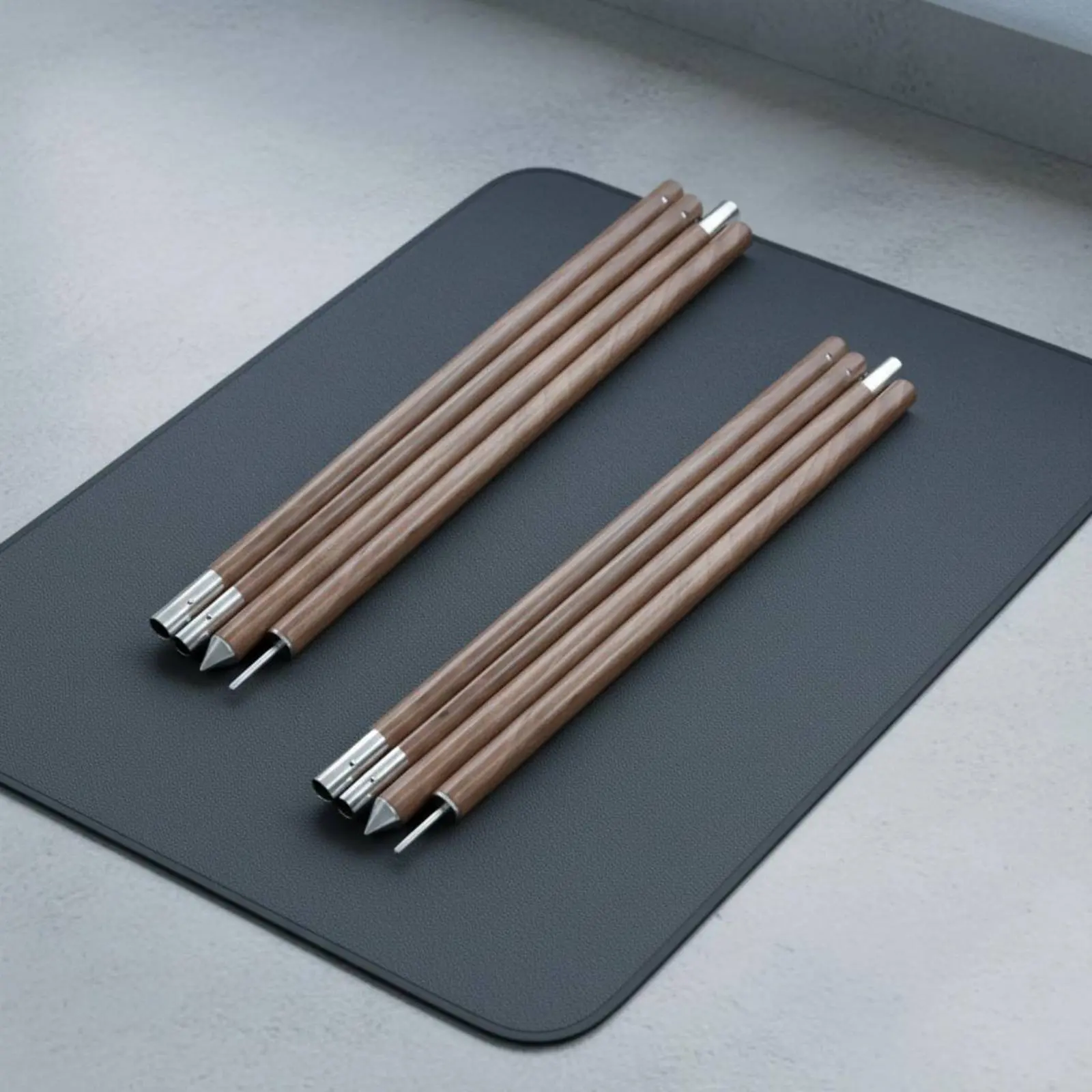 2 Pieces Wood Grain Tarp Pole Thickened Aluminum Tarp Pole Outdoor Gear Heavy Duty Rust Proof for Hiking
2 Pieces Wood Grain Tarp Pole Thickened Aluminum Tarp Pole Outdoor Gear Heavy Duty Rust Proof for Hiking