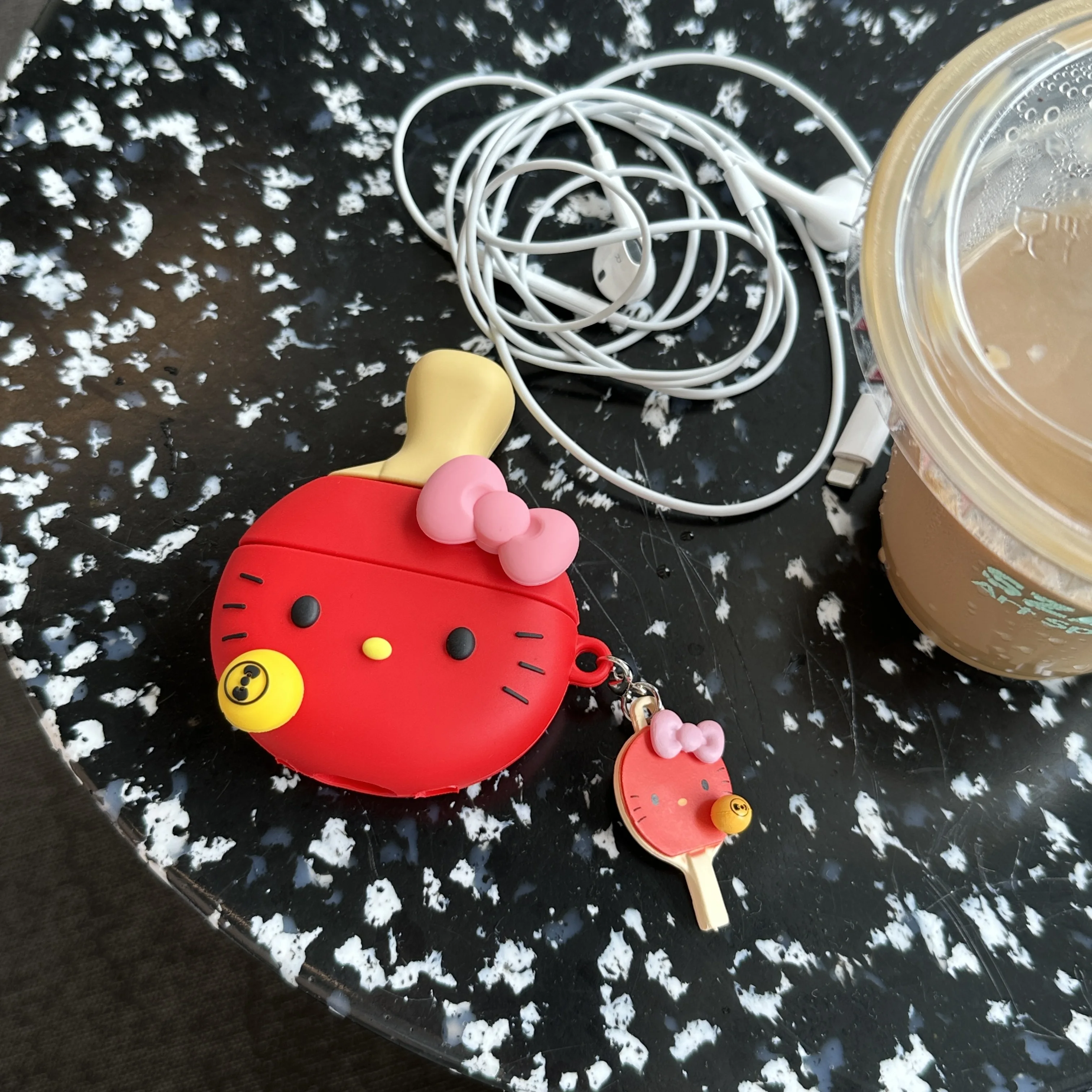 Ping-Pong Shape Red Cute Cartoon Novelty Weird Sanrio For Hello Kitty Stereoscopic For Airpods 4 1 2 3 Pro Pro 2 Anti-Drop
Ping-Pong Shape Red Cute Cartoon Novelty Weird Sanrio For Hello Kitty Stereoscopic For Airpods 4 1 2 3 Pro Pro 2 Anti-Drop