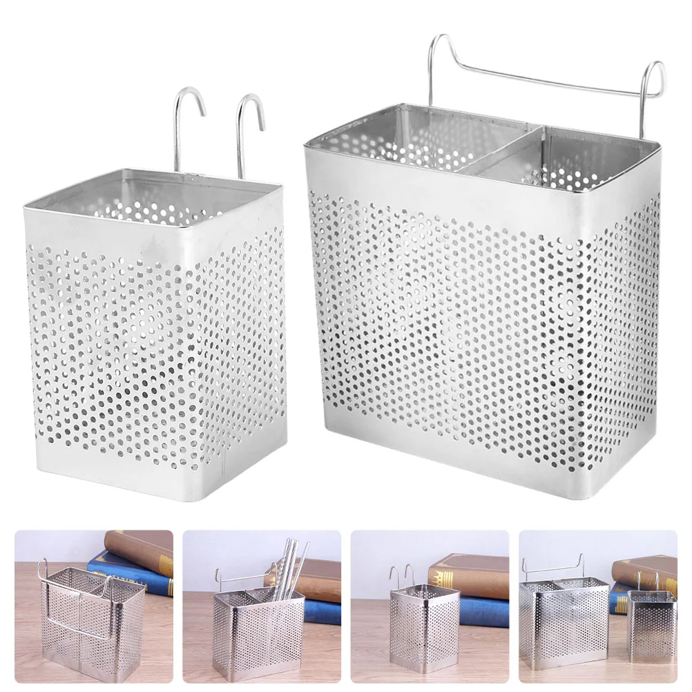 2 Pcs Chopsticks Spoons Holder Organizer Stainless Steel Cooking Utensil Holder Chopstick Holder Utensil Holder for Countertop
2 Pcs Chopsticks Spoons Holder Organizer Stainless Steel Cooking Utensil Holder Chopstick Holder Utensil Holder for Countertop