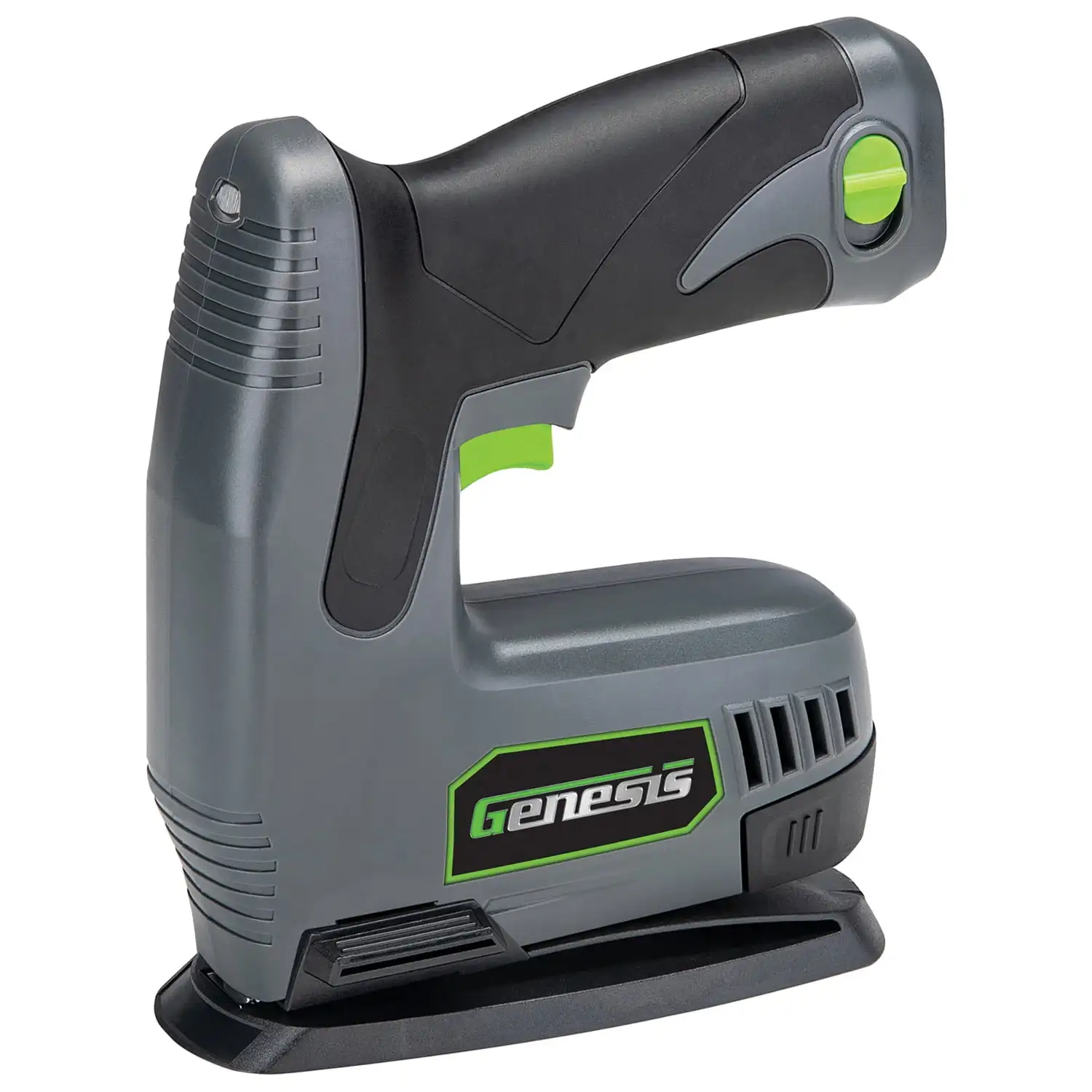 Genesis Cordless Electric Staple Gun with Battery, Charger, 500 Staples and 500 (3/8 in.) Nails
Genesis Cordless Electric Staple Gun with Battery, Charger, 500 Staples and 500 (3/8 in.) Nails