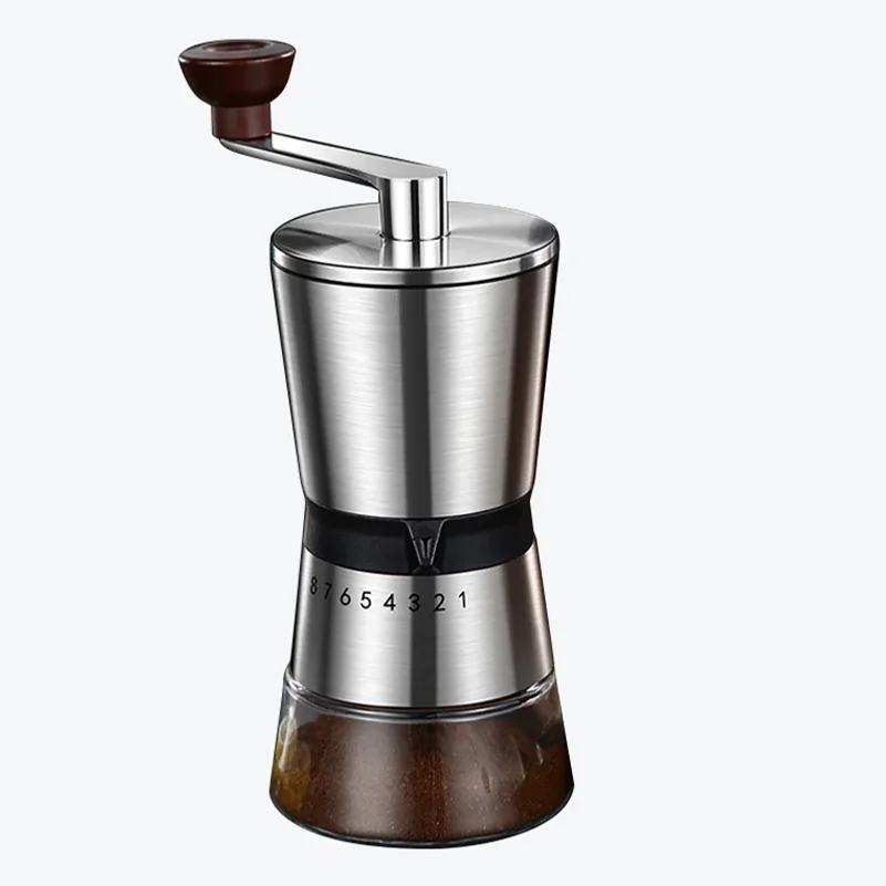 Hand-cranked coffee grinder hand grinder detachable portable grinder coffee machine ceramic core thick and fine
Hand-cranked coffee grinder hand grinder detachable portable grinder coffee machine ceramic core thick and fine