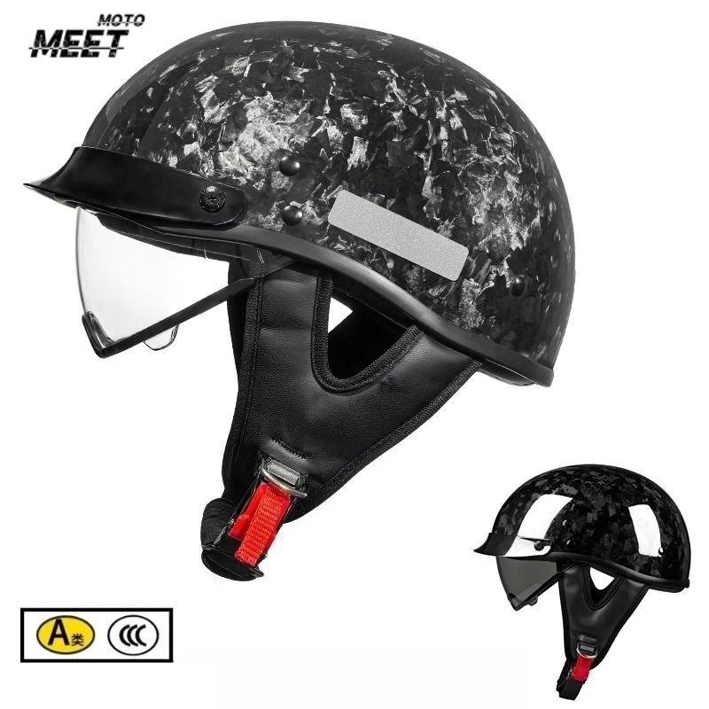 Vintage Motorcycle Half Helmet Summer Breathable Men Women Jet Scooter Retro Open Face Helmet Cascos Para Moto
Vintage Motorcycle Half Helmet Summer Breathable Men Women Jet Scooter Retro Open Face Helmet Cascos Para Moto