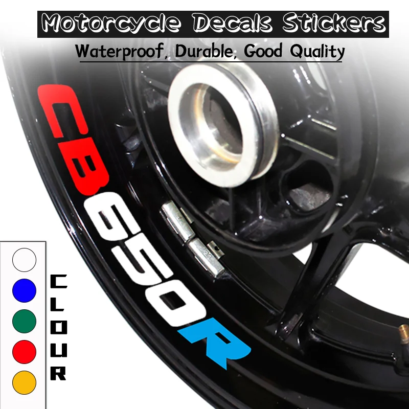 Наклейки на передние и задние колеса мотоцикла для CB650R CB560F CBR650R
Наклейки на передние и задние колеса мотоцикла для CB650R CB560F CBR650R