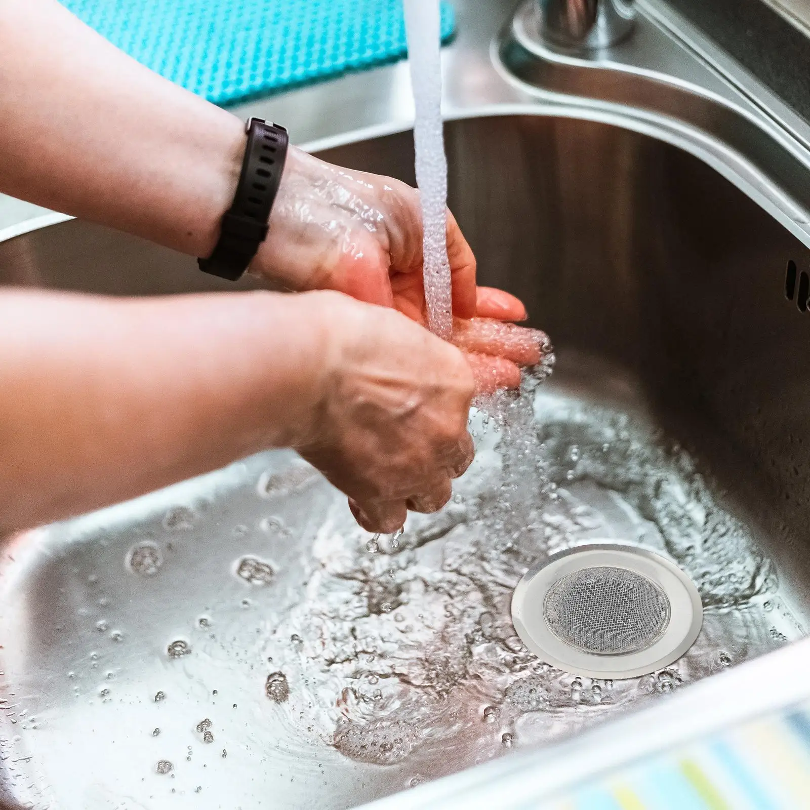 2 Pcs Kitchen Sink Strainer Stainless Steel Drain Filter Food Catcher Screen Silver Long Durable Easy Anti Hair Prevention
2 Pcs Kitchen Sink Strainer Stainless Steel Drain Filter Food Catcher Screen Silver Long Durable Easy Anti Hair Prevention