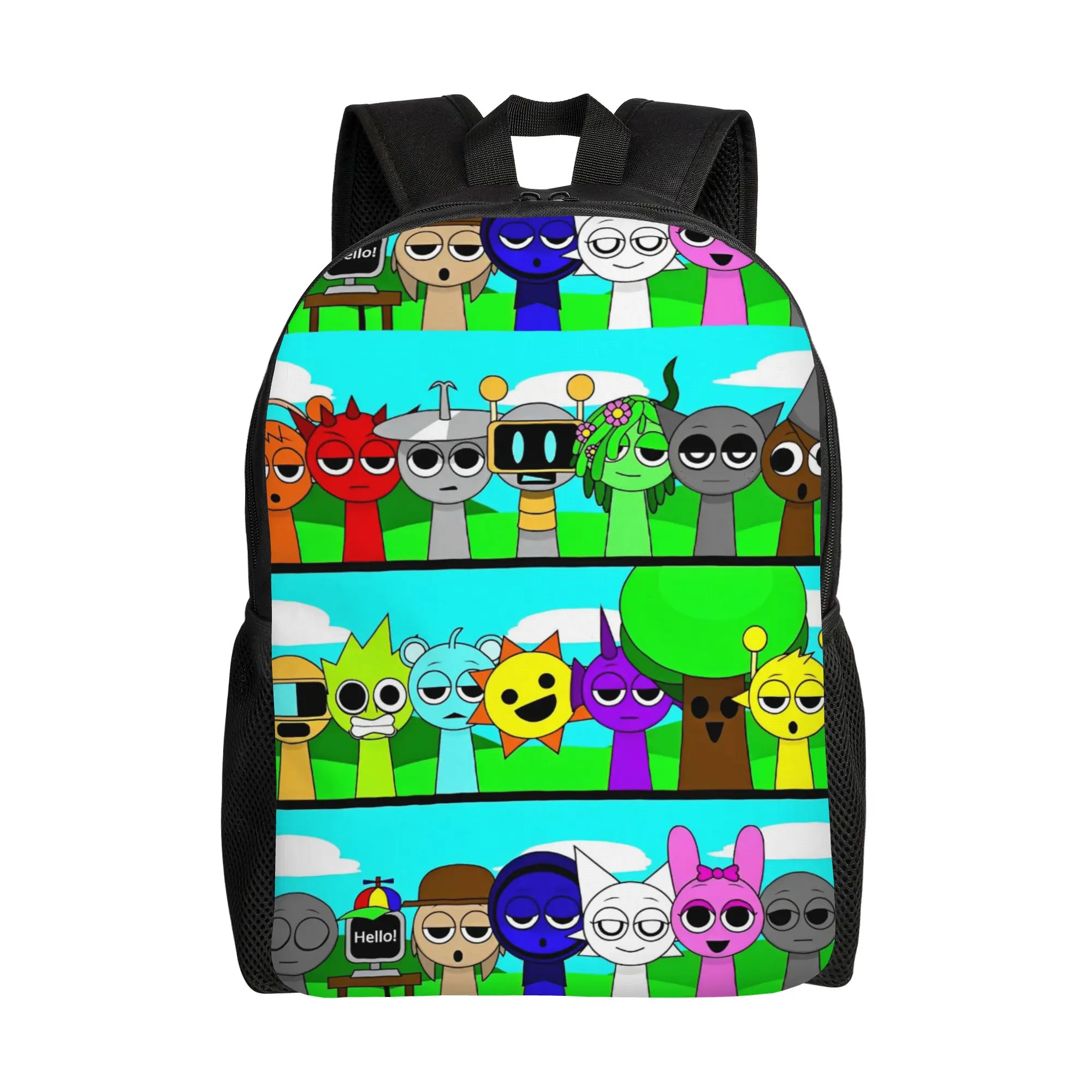 Sprunki Characters Game Backpack for Men Women Cool High School Work Daypack College Shoulder Bag Lightweight
Sprunki Characters Game Backpack for Men Women Cool High School Work Daypack College Shoulder Bag Lightweight