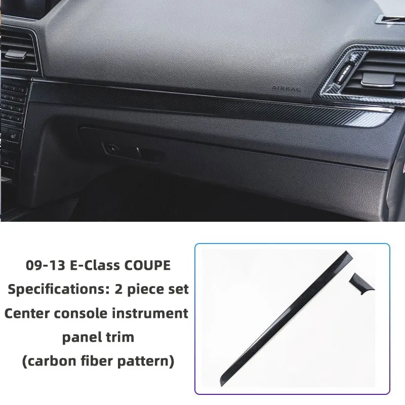 Для Mercedes Benz E Class Coupe C207 2009 2010 2011 2012 2013, передняя пассажирская приборная панель из углеродного волокна, накладка на панель
Для Mercedes Benz E Class Coupe C207 2009 2010 2011 2012 2013, передняя пассажирская приборная панель из углеродного волокна, накладка на панель