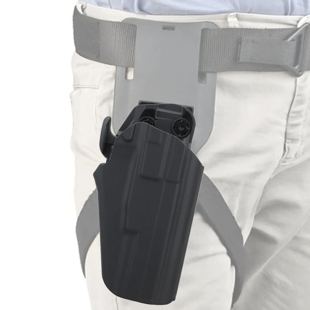 Tactical Gun Holster Universal Quick Release Hunting Shooting Airsoft Holster Adjustable Waist Belt MOLLE Mount Carry Equipment
Tactical Gun Holster Universal Quick Release Hunting Shooting Airsoft Holster Adjustable Waist Belt MOLLE Mount Carry Equipment