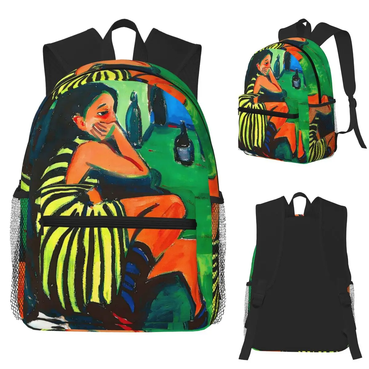 Ernst Ludwig Kirchner - Artiste Marcella Student Backpack School Bag Hiking Travel Daypack for Boys Girls Bookbag Shoulder Bags
Ernst Ludwig Kirchner - Artiste Marcella Student Backpack School Bag Hiking Travel Daypack for Boys Girls Bookbag Shoulder Bags