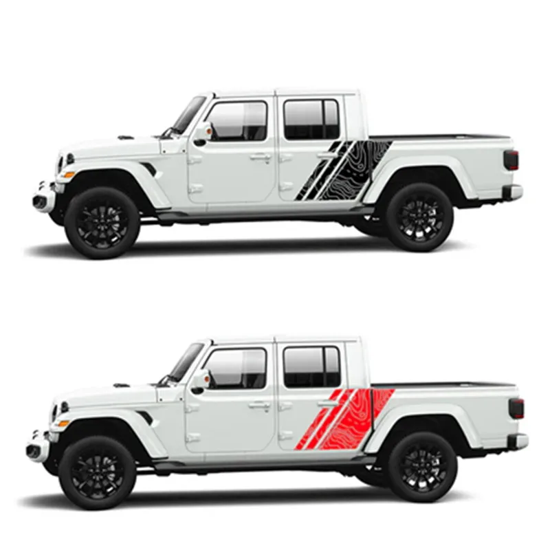 Car Stickers FOR Jeep Gladiator JT body pickup truck Customized modification sporty fashionable professional Vinyl decal
Car Stickers FOR Jeep Gladiator JT body pickup truck Customized modification sporty fashionable professional Vinyl decal