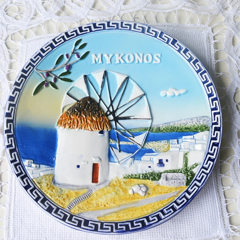 Home Accessories Hand-painted Ceramic Hanging Plates Pure Hand Relief Spain Italy France Greece Aegean Turkey Wall Decoration
Home Accessories Hand-painted Ceramic Hanging Plates Pure Hand Relief Spain Italy France Greece Aegean Turkey Wall Decoration