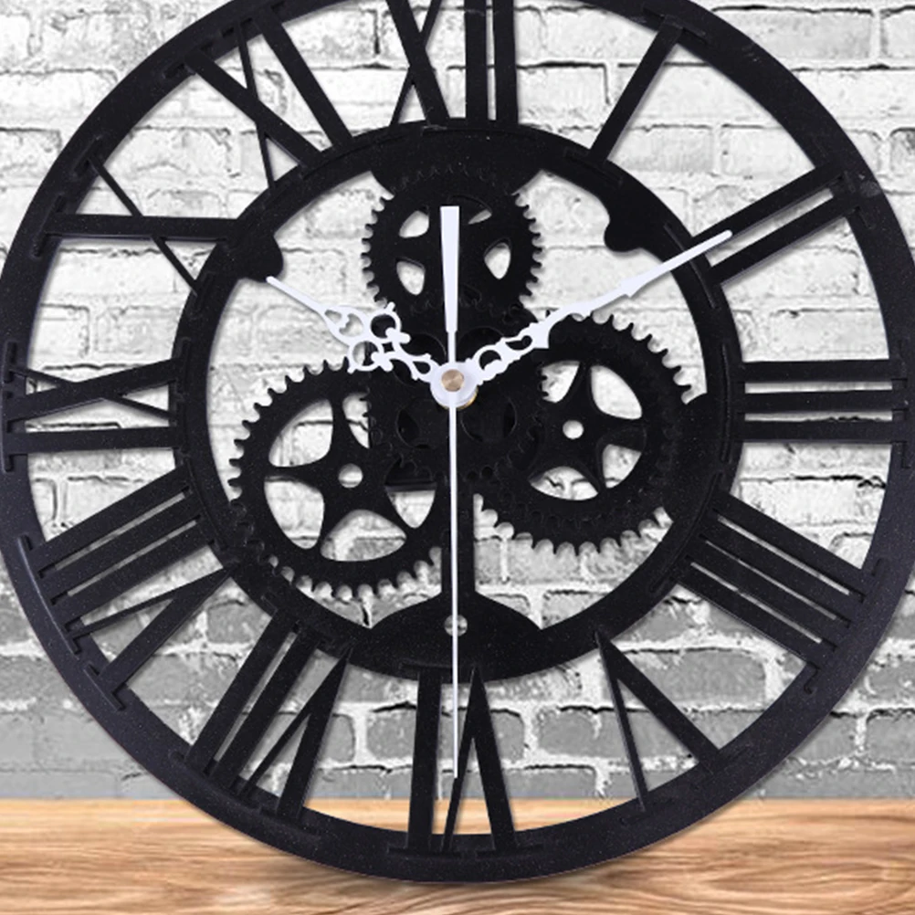 Retro Gear Wall Decorative Hanging Clock Industrial Style Metal Wall Hanging Clock For Bedroom Kitchen Living Room Black Home
Retro Gear Wall Decorative Hanging Clock Industrial Style Metal Wall Hanging Clock For Bedroom Kitchen Living Room Black Home