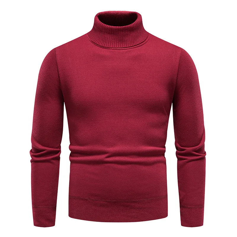 2022 Autumn/Winter New Sweater Men's Pullover Thickened Knitwear Solid Color High Collar Casual Sweater Bottom
2022 Autumn/Winter New Sweater Men's Pullover Thickened Knitwear Solid Color High Collar Casual Sweater Bottom