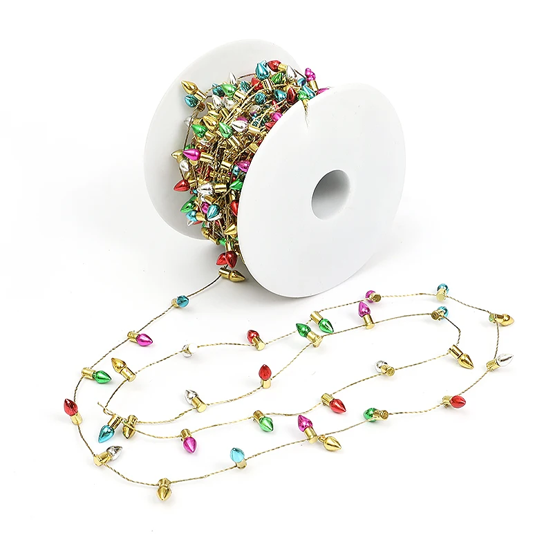 5/10Meters Christmas Garland DIY Small Bulbs String Mini Colorful Fairy Lights No Electricity Xmas Tree Ornaments Noel New Year
5/10Meters Christmas Garland DIY Small Bulbs String Mini Colorful Fairy Lights No Electricity Xmas Tree Ornaments Noel New Year