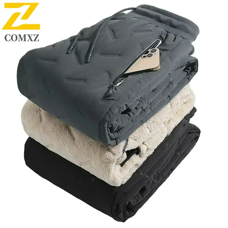 Мужские зимние термобрюки, водонепроницаемые брюки на молнии с карманами, утепленная смесь хлопка, теплая флисовая подкладка, уличные лыжные брюки больших размеров
Мужские зимние термобрюки, водонепроницаемые брюки на молнии с карманами, утепленная смесь хлопка, теплая флисовая подкладка, уличные лыжные брюки больших размеров