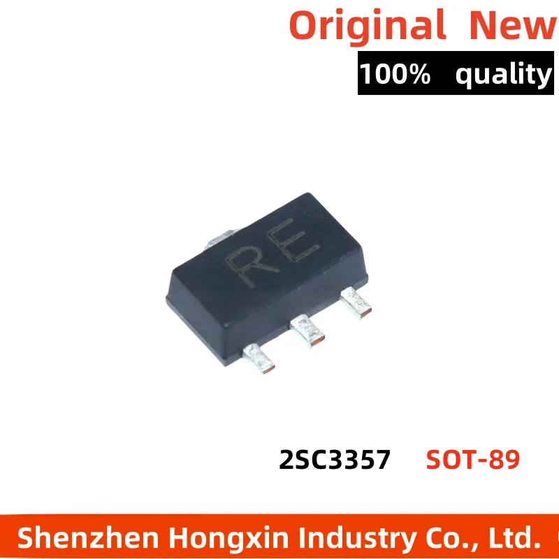 10 pieces of SMT 2SC3357 SOT-89 silk screen RF C3357 NPN high-frequency transistor
10 pieces of SMT 2SC3357 SOT-89 silk screen RF C3357 NPN high-frequency transistor
