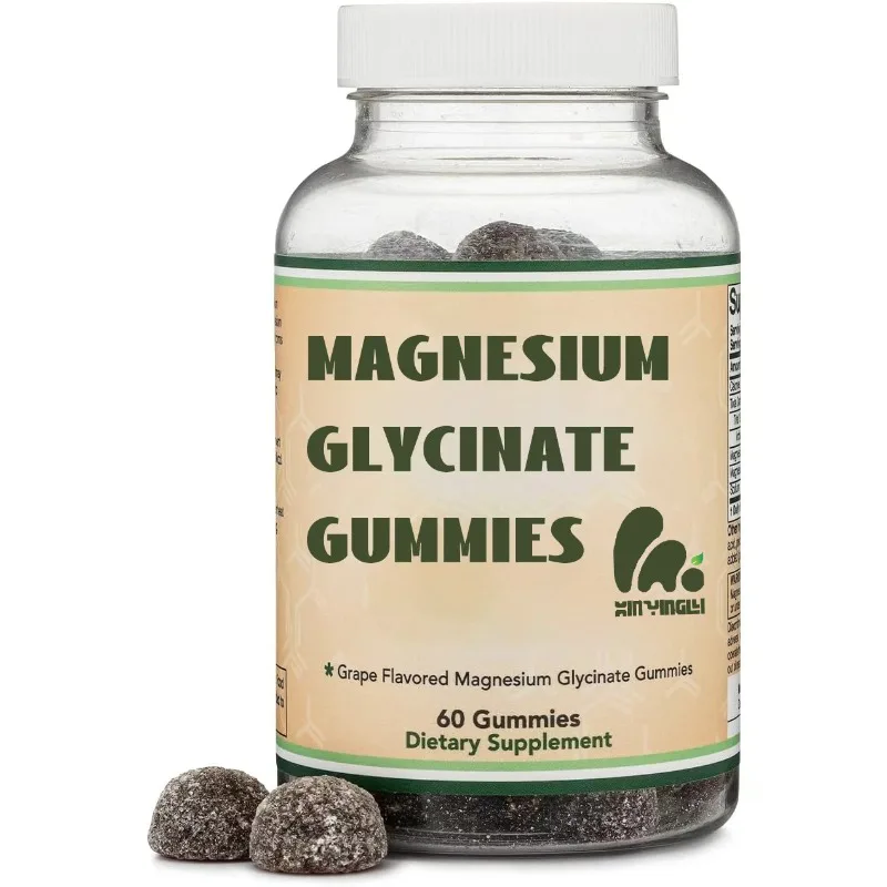 Glycine magnesium gummies (400mg per serving, 30 day supply, grape flavor) high absorption magnesium supplements
Glycine magnesium gummies (400mg per serving, 30 day supply, grape flavor) high absorption magnesium supplements