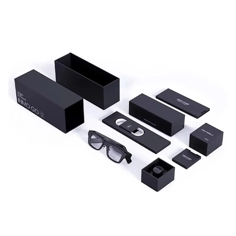 Go2 AR Smart Translation Glasses with Speech Inscription, Voice-to-Text, Offline Translation Support and Mobile Phone Call Conne
Go2 AR Smart Translation Glasses with Speech Inscription, Voice-to-Text, Offline Translation Support and Mobile Phone Call Conne