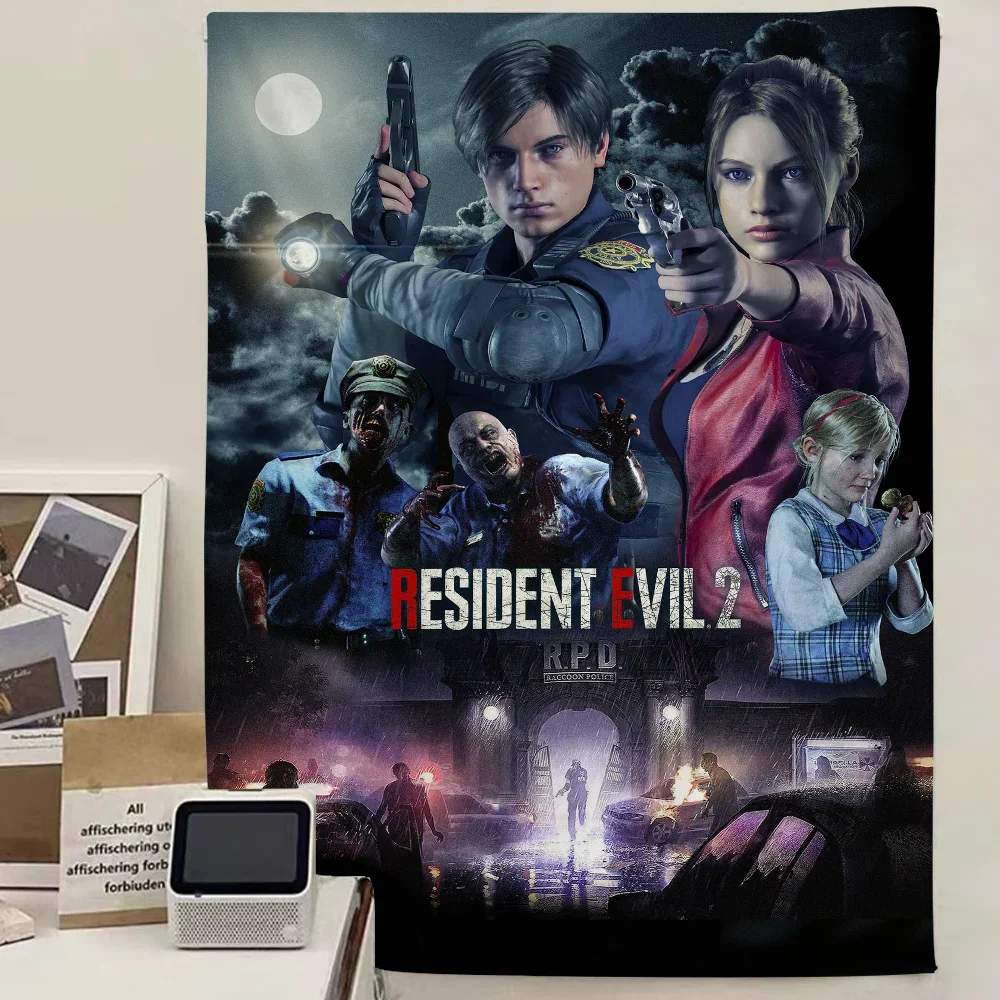 Resident-Evil Game Printed Large Wall Tapestry Indian Buddha Wall Decoration Witchcraft Bohemian Hippie Wall Art Decor
Resident-Evil Game Printed Large Wall Tapestry Indian Buddha Wall Decoration Witchcraft Bohemian Hippie Wall Art Decor