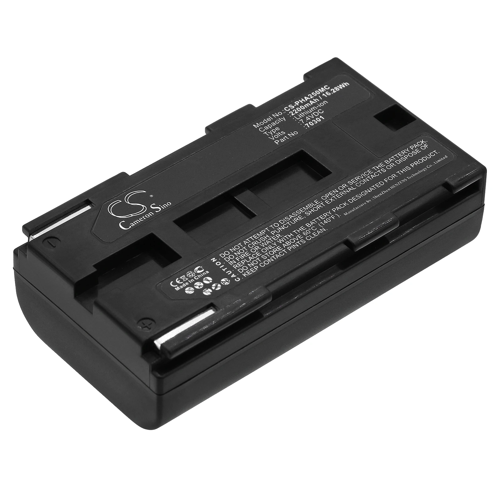 Li-ion Camera Battery for Phase One, 7.4V, 2200mAh, Compatible Models: IQ, IQ3, IQ4, P25, P25+, P30, P30+, P40, P40+, P45, P45+
Li-ion Camera Battery for Phase One, 7.4V, 2200mAh, Compatible Models: IQ, IQ3, IQ4, P25, P25+, P30, P30+, P40, P40+, P45, P45+