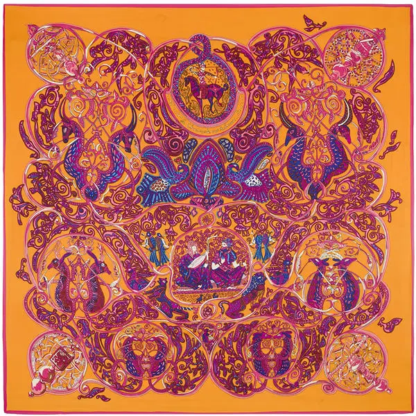 Elegant Silk Scarf 130cm Decorative Animal Pattern Large Square Fashionable Slanted Weave Premium Quality for All Seasons
Elegant Silk Scarf 130cm Decorative Animal Pattern Large Square Fashionable Slanted Weave Premium Quality for All Seasons