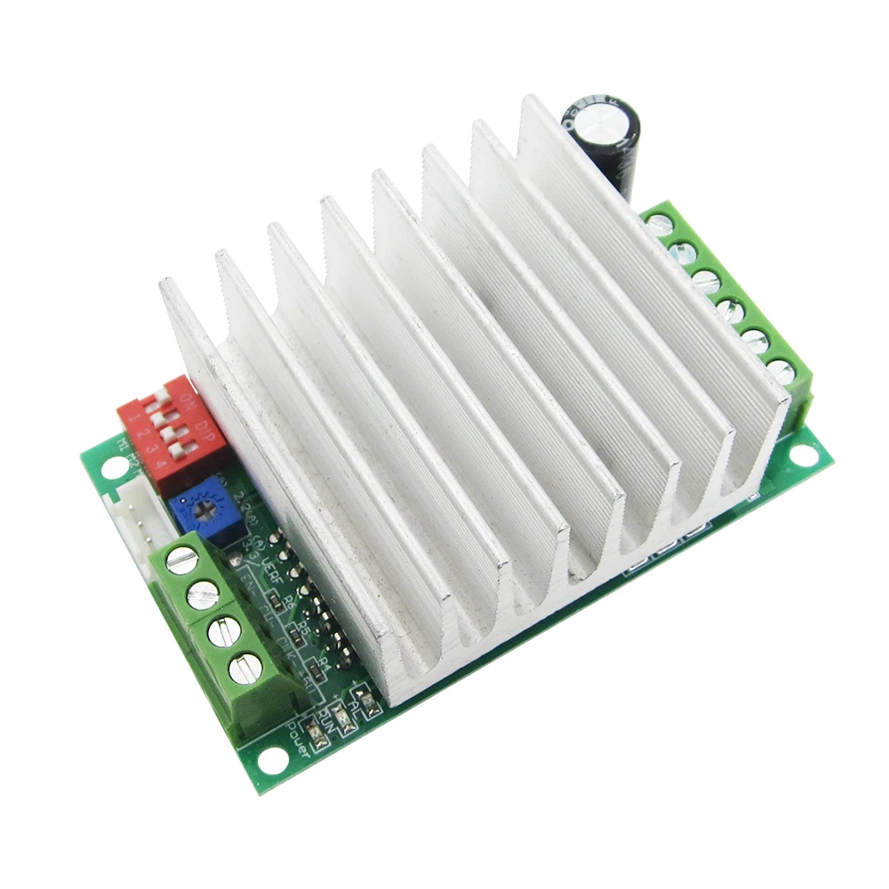 5PCS TB6600 4.5A stepper motor driver board stepping motor board stepper motor drive single axis controller 
5PCS TB6600 4.5A stepper motor driver board stepping motor board stepper motor drive single axis controller