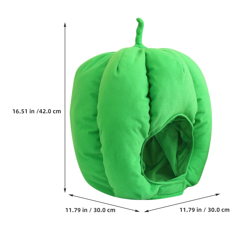 Green Pepper Head Cover Novelty Hat Halloween Headbands Cosplay Hats Headpiece Costumes Funny Party Cap
Green Pepper Head Cover Novelty Hat Halloween Headbands Cosplay Hats Headpiece Costumes Funny Party Cap