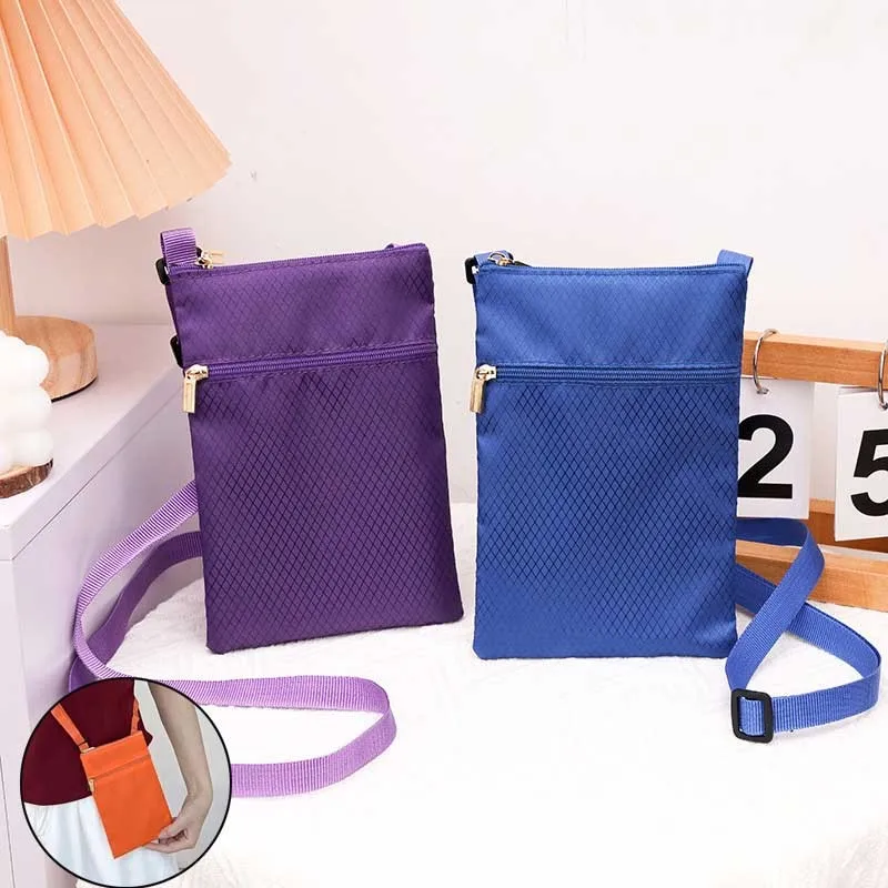 Fashion Simple Small Satchel Oxford cloth Korean Vertical Mobile Phone Bag Mini Shoulder Bag Messenger Bag for Women Men Handbag
Fashion Simple Small Satchel Oxford cloth Korean Vertical Mobile Phone Bag Mini Shoulder Bag Messenger Bag for Women Men Handbag