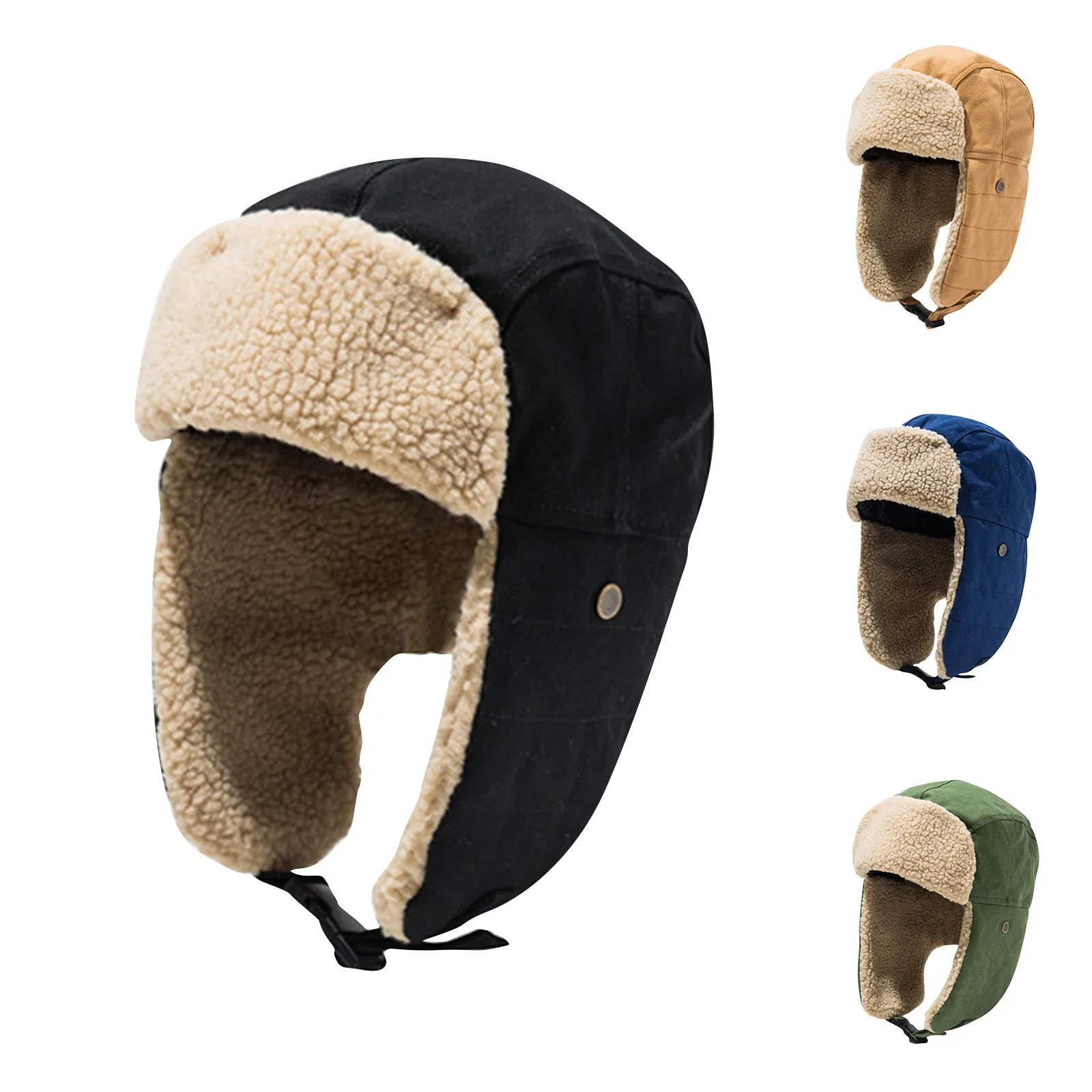 Winter Trapper Hat with Faux Lining, Windproof and Water-, Unisex Cap for Outdoor Activities
Winter Trapper Hat with Faux Lining, Windproof and Water-, Unisex Cap for Outdoor Activities