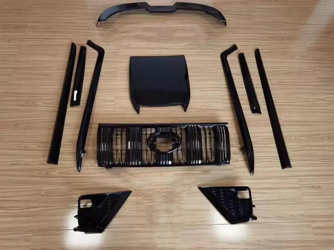 Front bumper grill top spoiler hood car door trim fog lamp cover for TOYOTA LAND CRUISER PRADO 2018-20 car accessories
Front bumper grill top spoiler hood car door trim fog lamp cover for TOYOTA LAND CRUISER PRADO 2018-20 car accessories