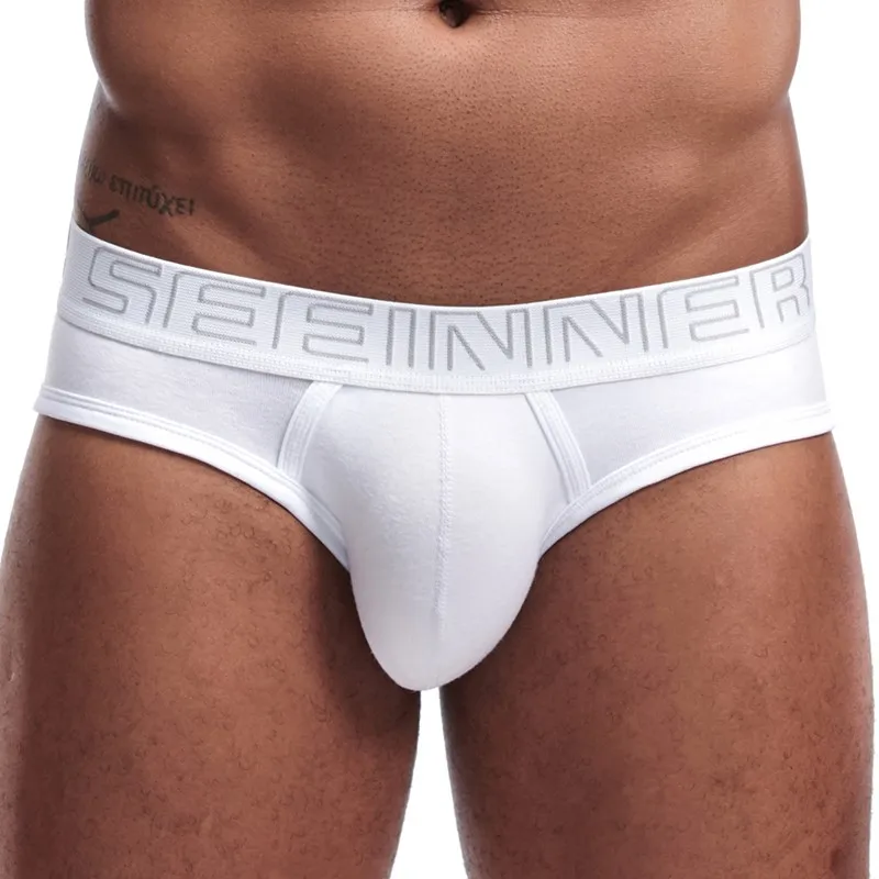 SEEINNER Mens Cotton Underwear U Convex Low Rise Briefs Comfortable Panties Soft Underpants for Men Slips Cueca Tanga
SEEINNER Mens Cotton Underwear U Convex Low Rise Briefs Comfortable Panties Soft Underpants for Men Slips Cueca Tanga