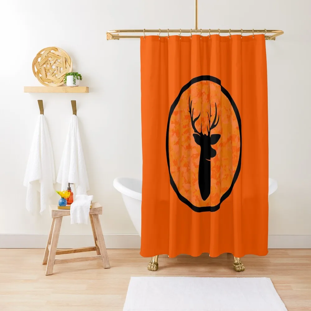 Deer Hunter Buck Silhouette - Orange Camouflage Shower Curtain Cute Shower Bathroom Deco Shower Set For Bathroom Curtain
Deer Hunter Buck Silhouette - Orange Camouflage Shower Curtain Cute Shower Bathroom Deco Shower Set For Bathroom Curtain