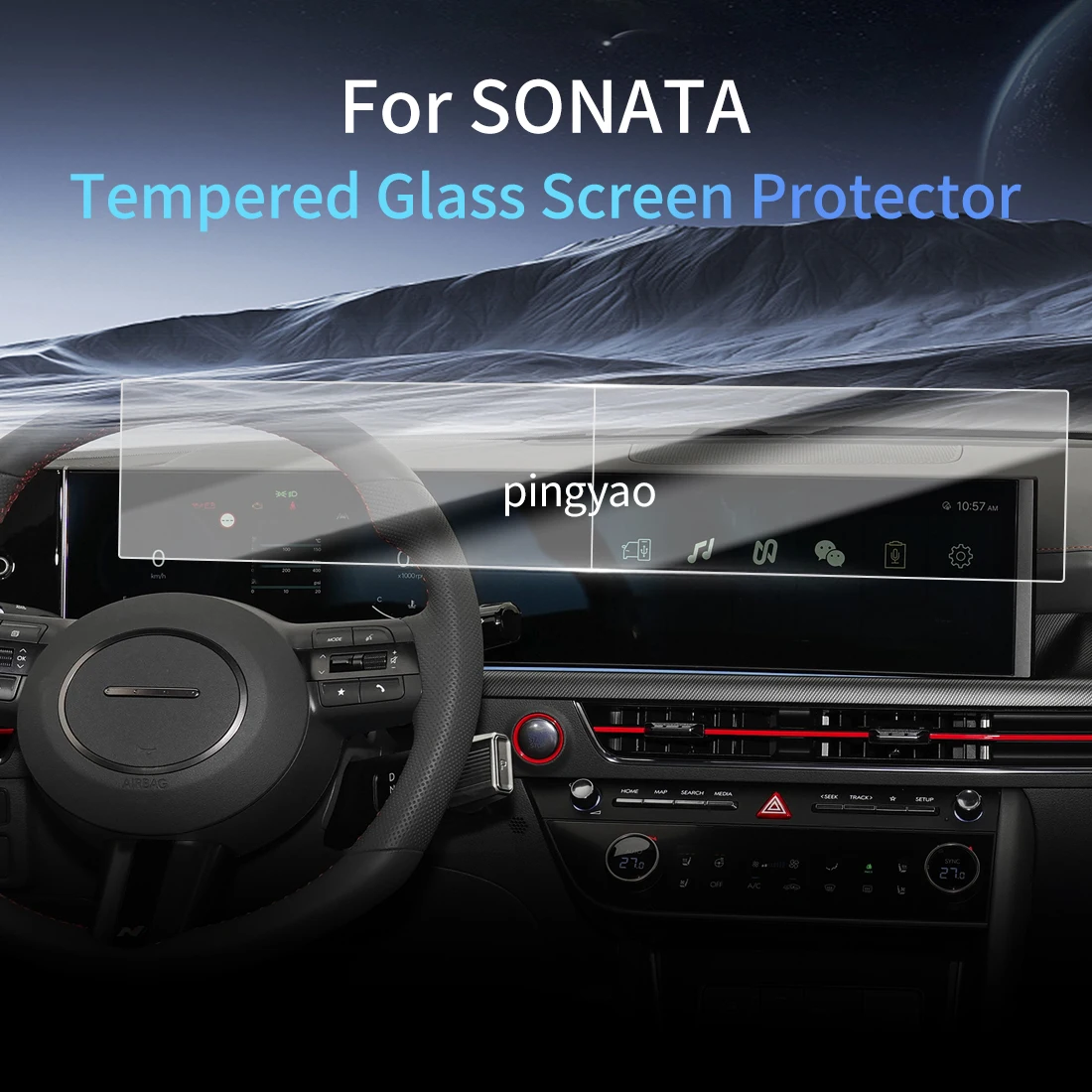 Car Sticker Screen Protector Navigation Display Tempered Glass Protective Film Car Vehicle For 25 HYUNDAI SONATA
Car Sticker Screen Protector Navigation Display Tempered Glass Protective Film Car Vehicle For 25 HYUNDAI SONATA