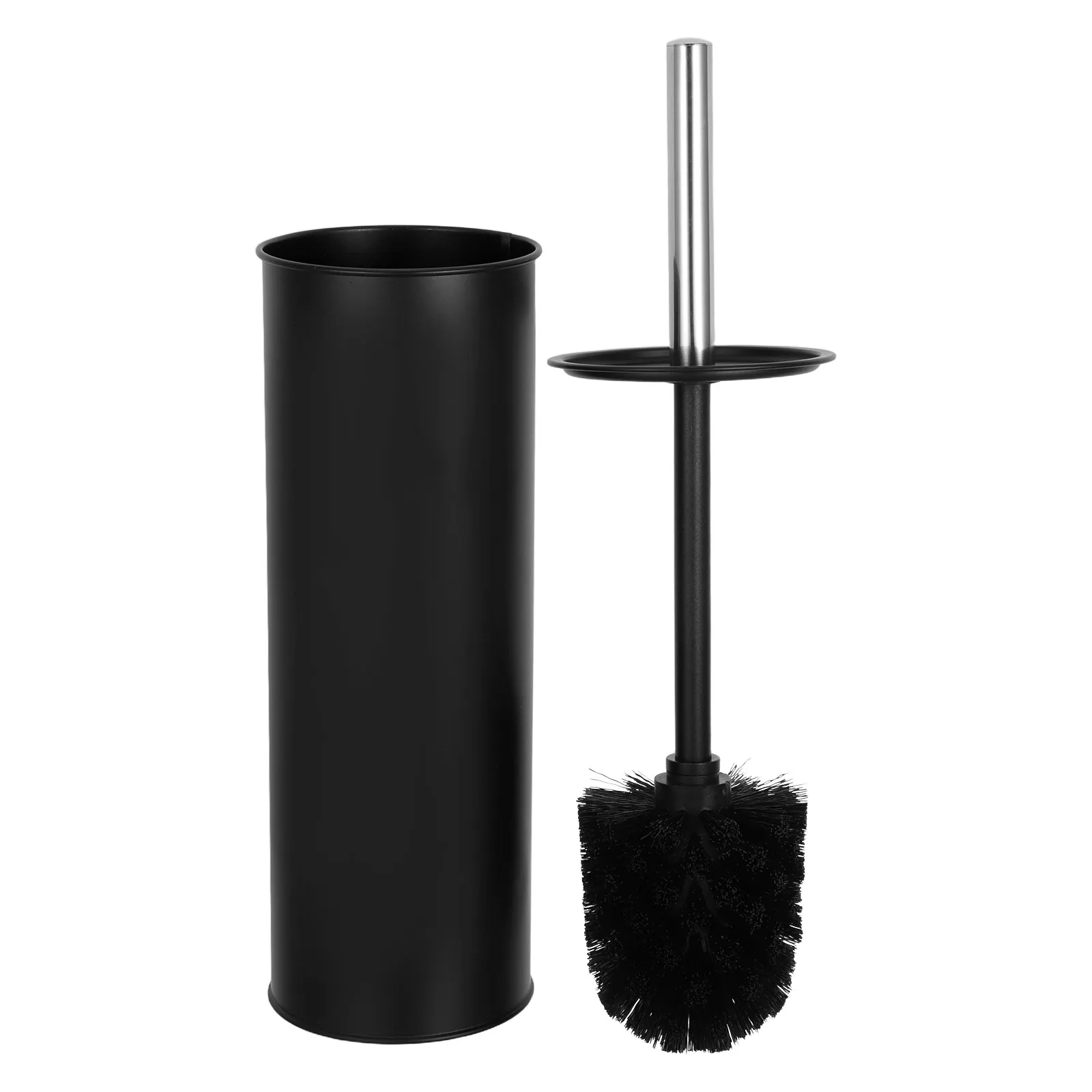 Long Handle Toilet Brush Set Black Metal Bathroom Toilet Scrubber with Freestanding Holder Deep Cleaning Bowl Brush for Home
Long Handle Toilet Brush Set Black Metal Bathroom Toilet Scrubber with Freestanding Holder Deep Cleaning Bowl Brush for Home